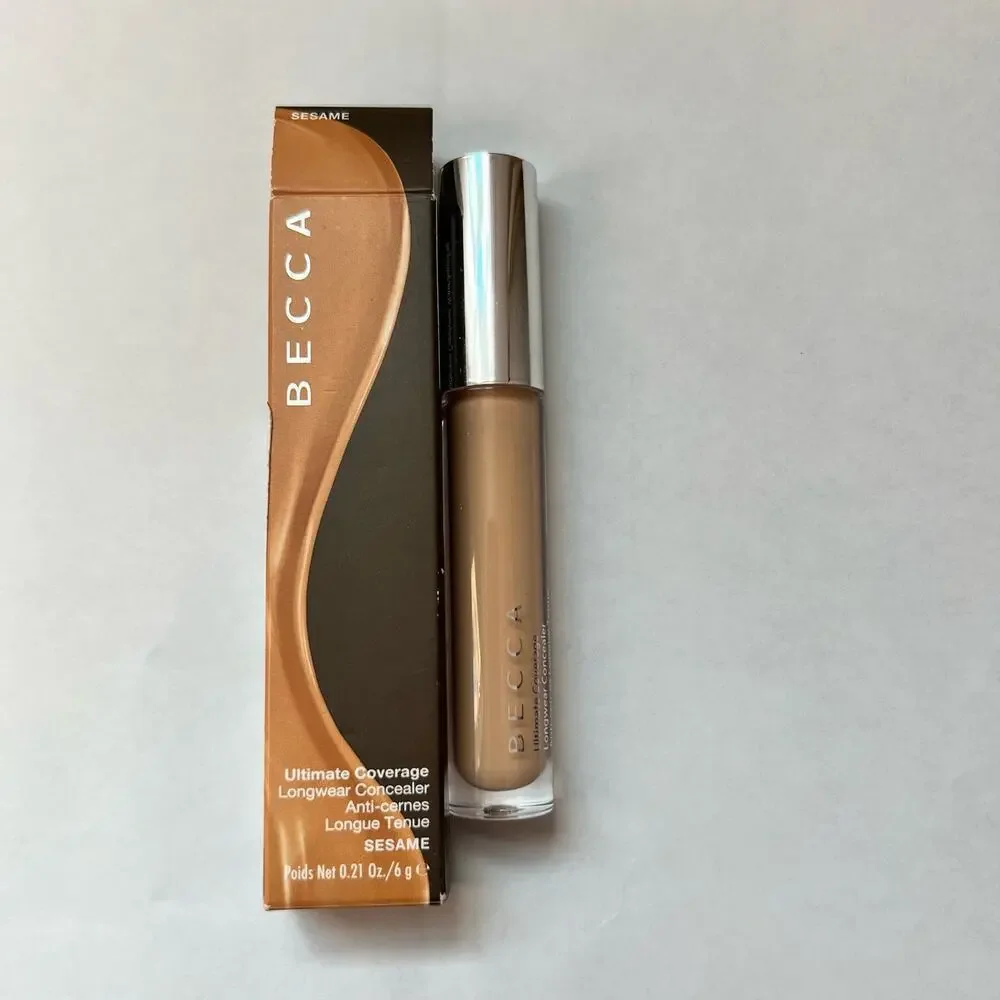 NEW BECCA ULTIMATE COVERAGE LONGWEAR CONCEALER in Sesame full coverage blurring